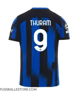 Günstige Inter Milan Marcus Thuram #9 Heimtrikot 2023-24 Kurzarm